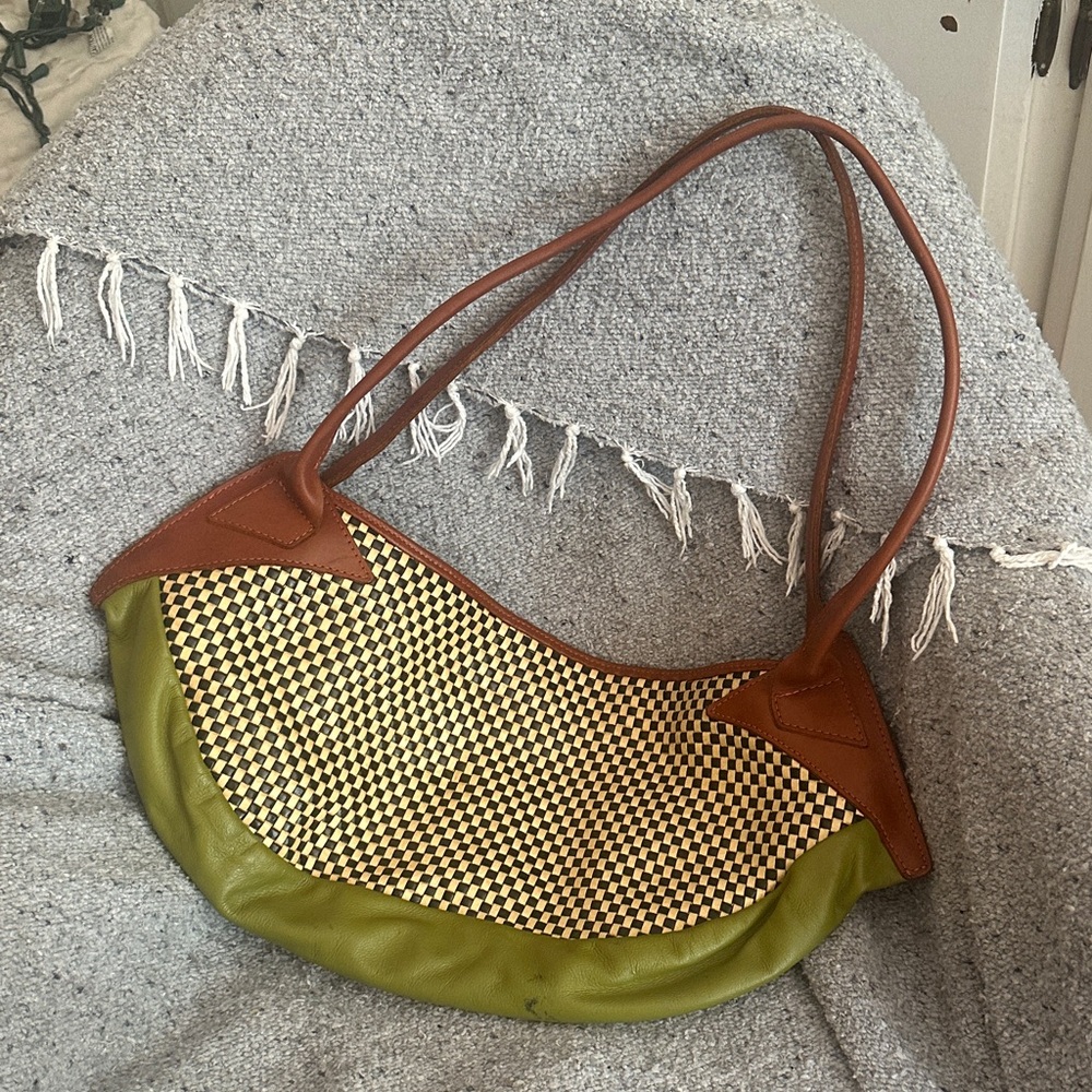 Vintage Crescent Shoulder Bag